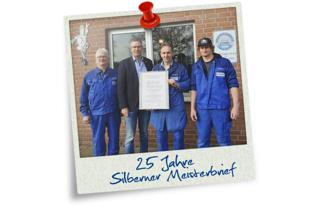 25 Jahre Silberner Meisterbrief